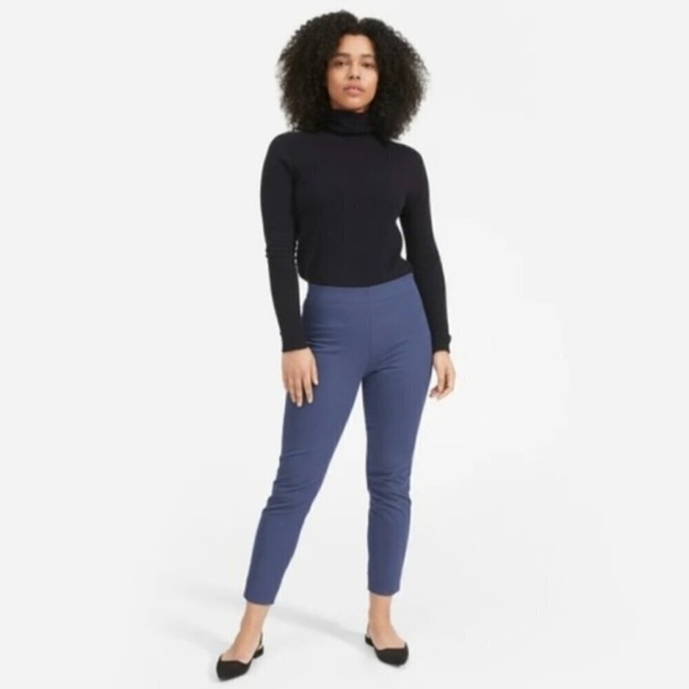 Everlane The Side Zip‎ Work Pant Blue 6